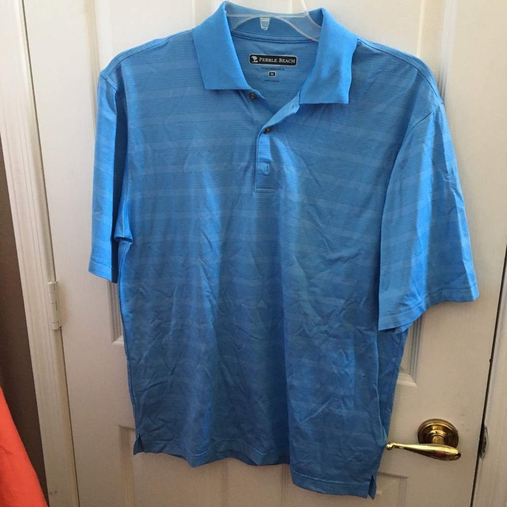 FINAL MARKDOWN Men’s pebble beach polo shirt medium